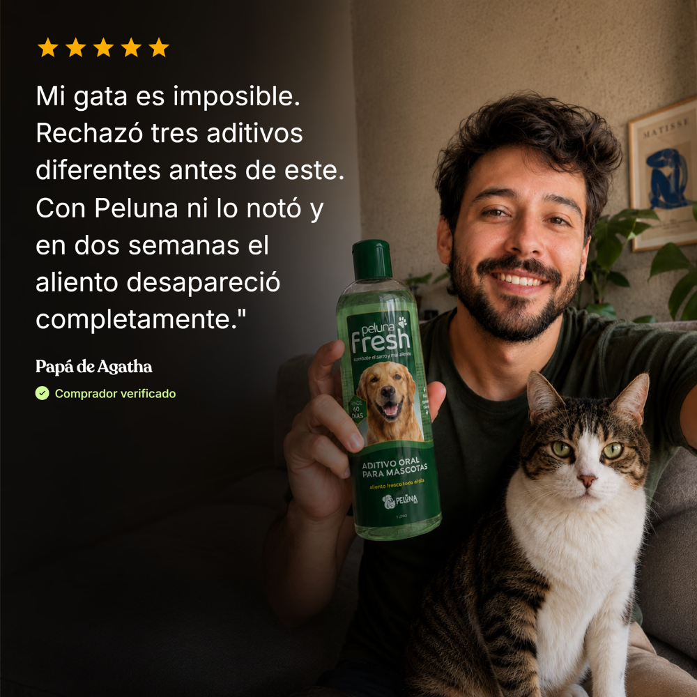 Peluna Fresh for Dogs | Aditivo Oral para Perros